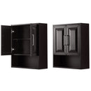 Wyndham Daria Over-Toilet Wall Cabinet - Dark Espresso WCV2525WCDE