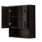 Wyndham Daria Over-Toilet Wall Cabinet - Dark Espresso WCV2525WCDE