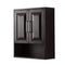 Wyndham Daria 80" Double Bathroom Vanity In Dark Espresso No Countertop No Sink and No Mirror WCV252580DDECXSXXMXX