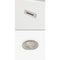 Wyndham Rebecca 65" Soaking Bathtub in White Brushed Nickel Trim and Brushed Nickel Mounted Faucet WCOBT101465ATP11BN