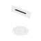 Wyndham Shiny White Universal Square Bathtub Trim Kit WCOBTTRIMUNISQSW