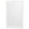 Wyndham Acclaim 72" Double Bathroom Vanity In White Light-Vein Carrara Cultured Marble Countertop Undermount Square Sinks and 24" Mirrors WCV800072DWHC2UNSM24