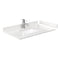 Wyndham Sheffield 36" Single Bathroom Vanity In Espresso with Carrara Cultured Marble Countertop Undermount Square Sink and No Mirror WCS141436SESC2UNSMXX