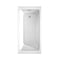 Wyndham Grayley Alcove 60" Bathtub Right Side Drain and Overflow Trim in Polished Chrome 60"Lx30"Wx22"H WCBTW16030R