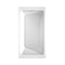 Wyndham Grayley Alcove 60" Bathtub Right Side Drain and Overflow Trim in Shiny White 60"Lx32"Wx22"H WCBTW16032RSWTRIM