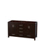 Wyndham Sheffield 60" Double Bathroom Vanity In Espresso No Countertop No Sinks And No Mirror WCS141460DESCXSXXMXX