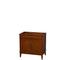 Wyndham AAA Hatton 36" Single Bathroom Vanity In Light Chestnut No Countertop No Sink And No Mirror WCV161636SCLCXSXXMXX