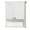 Wyndham Acclaim Solid Oak Bathroom Wall-Mounted Storage Cabinet In White WCV8000WCWH