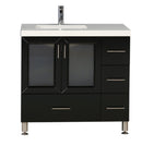 Design Element Westfield 36" Single Sink Vanity in Espresso