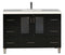 Design Element Westfield 48" Single Sink Vanity in Espresso