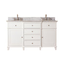 Avanity Windsor 61 inch Vanity Combo WINDSOR-VS60-WT-C