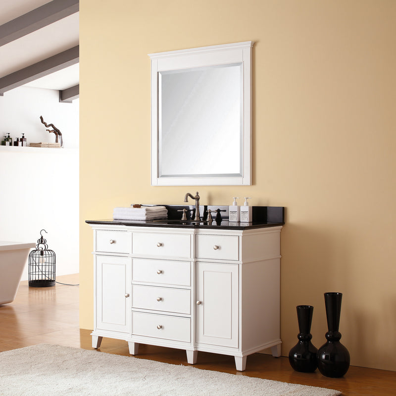 Avanity Windsor 49 inch Vanity Combo WINDSOR-VS48-WT-A