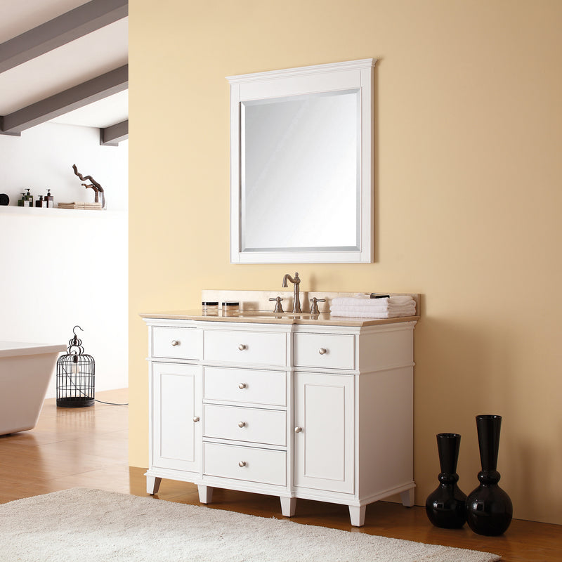 Avanity Windsor 49 inch Vanity Combo WINDSOR-VS48-WT-B