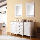 Avanity Windsor 61 inch Vanity Combo WINDSOR-VS60-WT-B