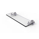 Allied Brass Waverly Place Collection 16 Inch Glass Vanity Shelf with Beveled Edges WP-1-16-PC