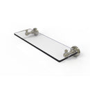 Allied Brass Waverly Place Collection 16 Inch Glass Vanity Shelf with Beveled Edges WP-1-16-PNI