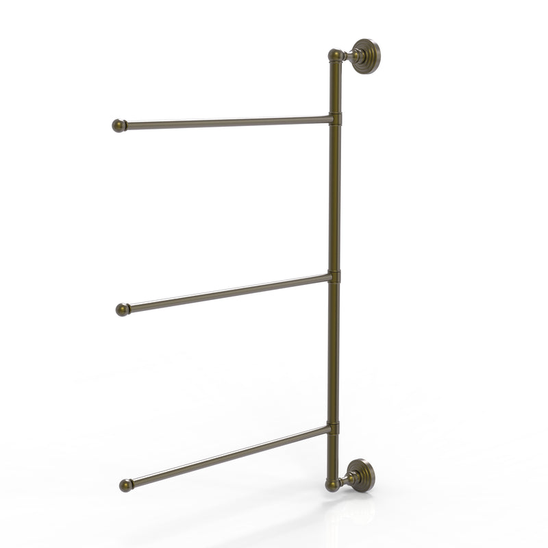 Allied Brass Waverly Place Collection 3 Swing Arm Vertical 28 Inch Towel Bar WP-27-3-16-28-ABR