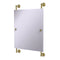 Allied Brass Waverly Place Collection Rectangular Frameless Rail Mounted Mirror WP-27-92-SBR