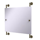 Allied Brass Waverly Place Landscape Rectangular Frameless Rail Mounted Mirror WP-27-93-ABR