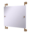 Allied Brass Waverly Place Landscape Rectangular Frameless Rail Mounted Mirror WP-27-93-BBR