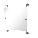 Allied Brass Waverly Place Landscape Rectangular Frameless Rail Mounted Mirror WP-27-93-GYM