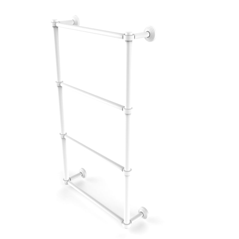 Allied Brass Waverly Place Collection 4 Tier 30 Inch Ladder Towel Bar WP-28-30-WHM