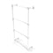 Allied Brass Waverly Place Collection 4 Tier 24 Inch Ladder Towel Bar with Groovy Detail WP-28G-24-WHM