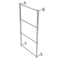 Allied Brass Waverly Place Collection 4 Tier 30 Inch Ladder Towel Bar with Groovy Detail WP-28G-30-SCH