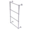 Allied Brass Waverly Place Collection 4 Tier 30 Inch Ladder Towel Bar with Groovy Detail WP-28G-36-PC