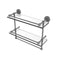 Allied Brass 16 Inch Gallery Double Glass Shelf with Towel Bar WP-2TB-16-GAL-GYM