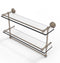 Allied Brass 22 Inch Gallery Double Glass Shelf with Towel Bar WP-2TB-22-GAL-PEW