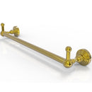 Allied Brass Waverly Place Collection 18 Inch Towel Bar with Integrated Hooks WP-41-18-PEG-PB