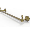 Allied Brass Waverly Place Collection 18 Inch Towel Bar with Integrated Hooks WP-41-18-PEG-UNL