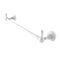 Allied Brass Waverly Place Collection 18 Inch Towel Bar with Integrated Hooks WP-41-18-PEG-WHM