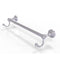 Allied Brass Waverly Place Collection 24 Inch Towel Bar with Integrated Hooks WP-41-24-HK-SCH