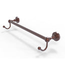 Allied Brass Waverly Place Collection 36 Inch Towel Bar with Integrated Hooks WP-41-36-HK-CA