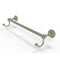 Allied Brass Waverly Place Collection 36 Inch Towel Bar with Integrated Hooks WP-41-36-HK-PNI