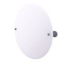 Allied Brass Frameless Round Tilt Mirror with Beveled Edge WP-90-GYM