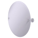 Allied Brass Frameless Round Tilt Mirror with Beveled Edge WP-90-PC