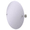 Allied Brass Frameless Round Tilt Mirror with Beveled Edge WP-90-SN