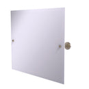 Allied Brass Frameless Landscape Rectangular Tilt Mirror with Beveled Edge WP-93-PEW