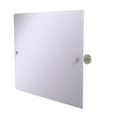 Allied Brass Frameless Landscape Rectangular Tilt Mirror with Beveled Edge WP-93-PNI