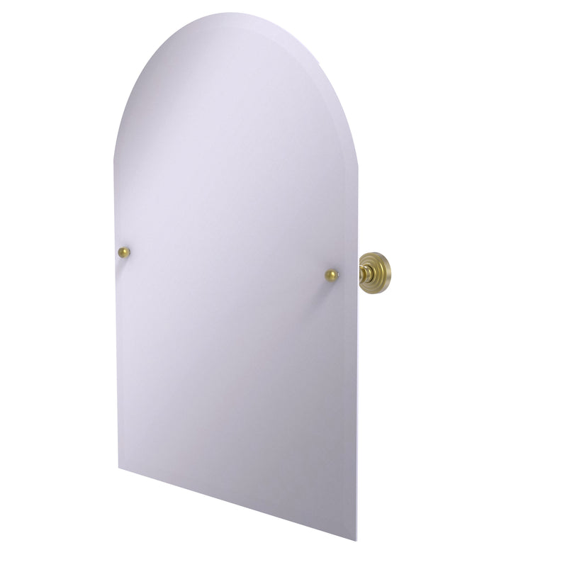 Allied Brass Frameless Arched Top Tilt Mirror with Beveled Edge WP-94-SBR