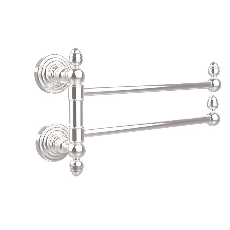 Allied Brass Waverly Place Collection 2 Swing Arm Towel Rail WP-GTB-2-PC