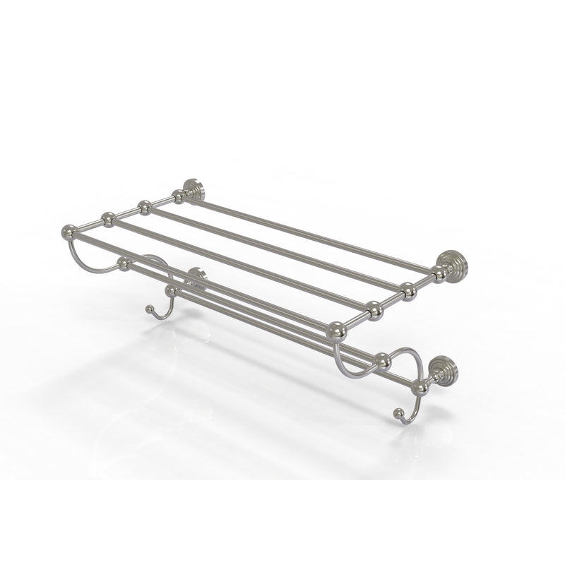 Allied Brass Waverly Place Collection 24 Inch Train Rack Towel Shelf WP-HTL-24-5-SN