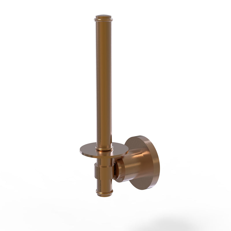 Allied Brass Washington Square Collection Upright Toilet Tissue Holder WS-24U-BBR