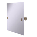 Allied Brass Frameless Rectangular Tilt Mirror with Beveled Edge WS-92-PEW