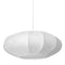 Dainolite 1 Light Zoey Pendant White Shade Fabric Diff White ZOE-221P-WH-900