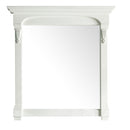 James Martin Brookfield 60" Bright White Single Vanity with 3 cm Charcoal Soapstone Quartz Top 147-V60S-BW-3CSP