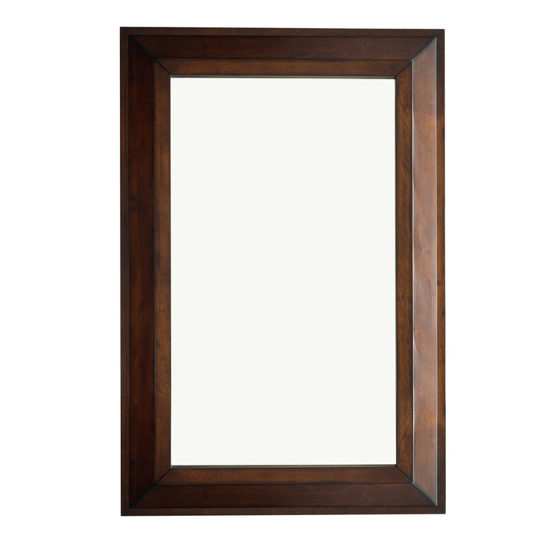 James Martin Portland 36" Single Vanity Burnished Mahogany with 3 cm Classic White Quartz Top 620-V36-BNM-3CLW